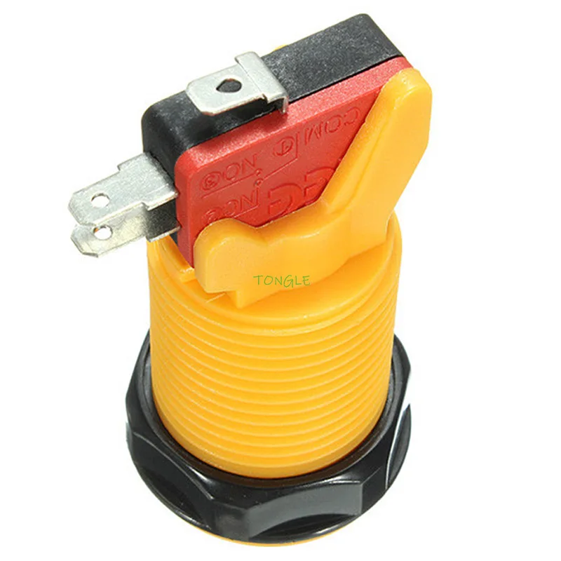 Coin Pusher Machine - Mounting Hole Arcade Push Button, American
