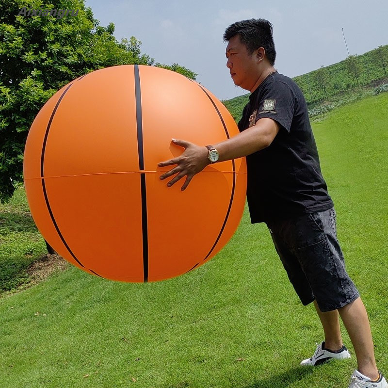 Basketball Arcade Game - 0.6-2m Inflatable Balloons, Football Children's Toys