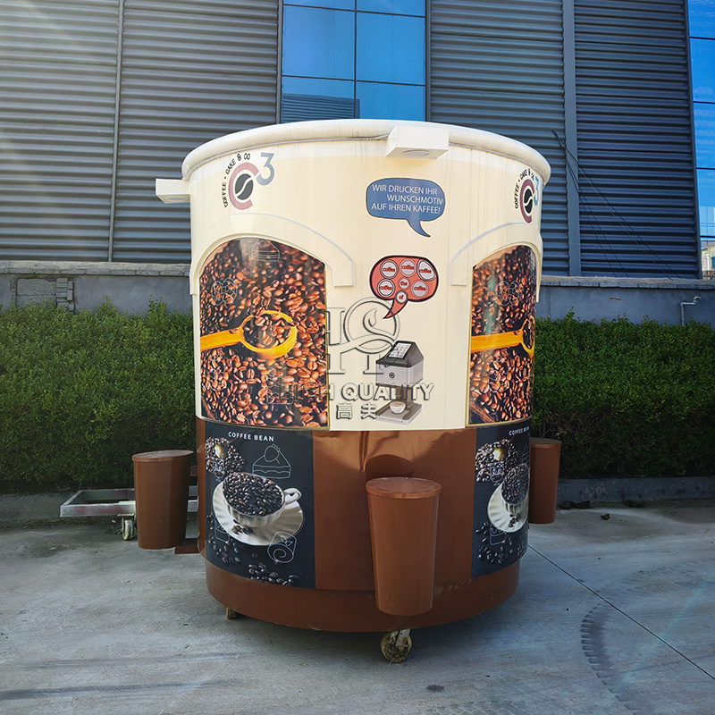 Hot Dog Vending Cart - Custom BBQ Pizza Food Truck with