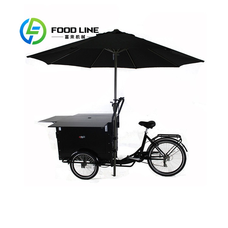 Hot Dog Vending Cart - Outdoor Street Mobile Ice Cream Bike