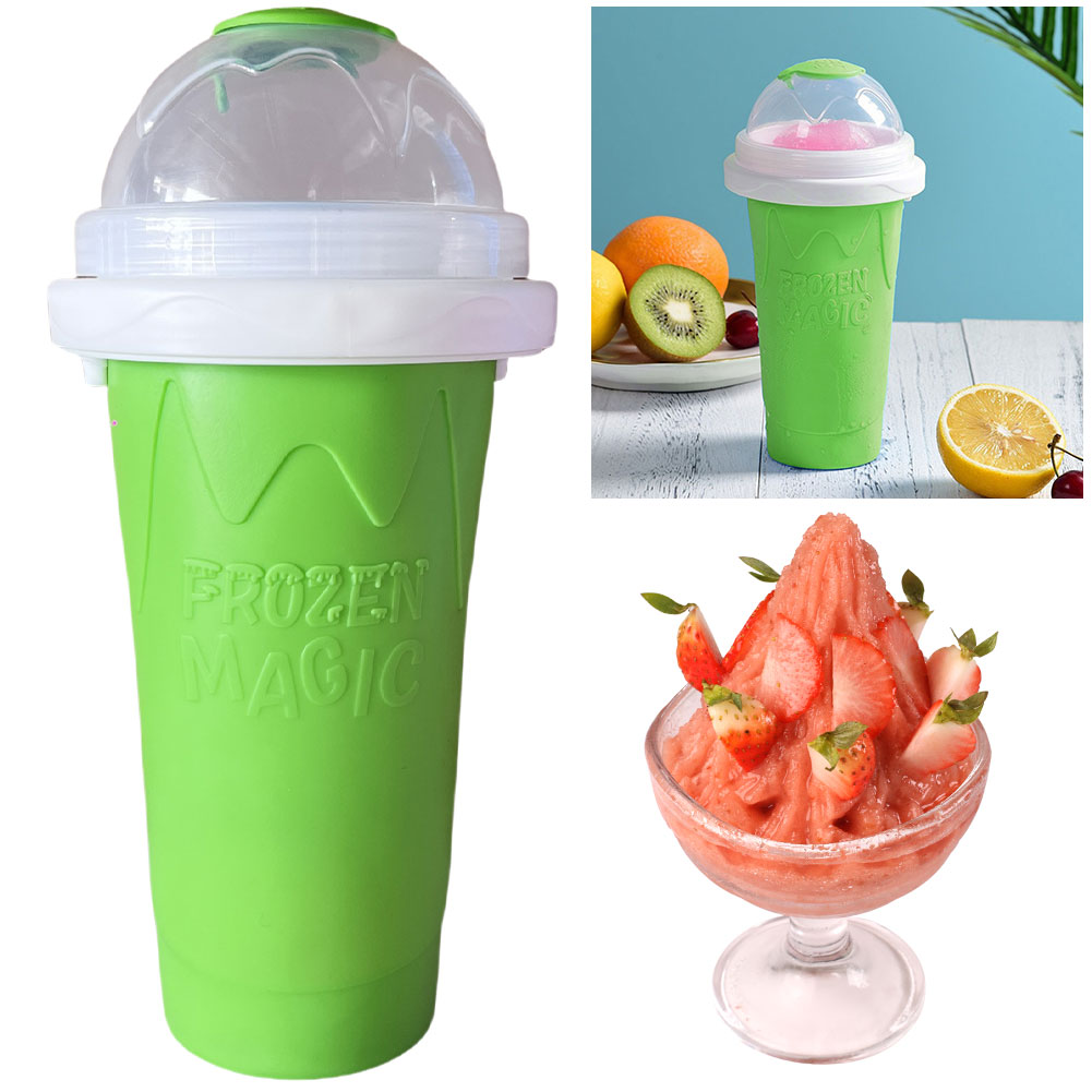 Portable Smoothie Squeeze Cup  - огляд і ціна Slushie Machine Vending