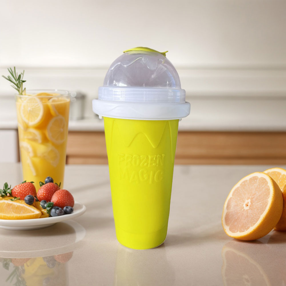 Portable Smoothie Squeeze Cup  - огляд і ціна Slushie Machine Vending