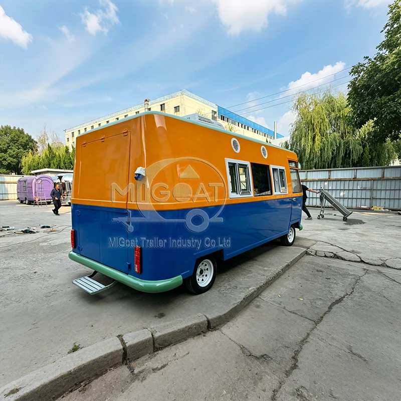 Commercial Mobile Food Van wit - огляд і ціна Hot Dog Vending Cart
