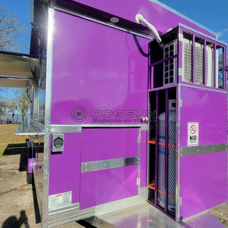 COGSUN Mobile Fast Food Track  - огляд і ціна Hot Dog Vending Cart