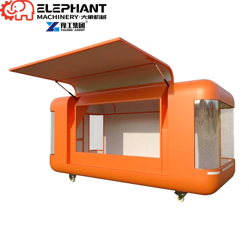 Commercial Mobile Food Trailer - огляд і ціна Hot Dog Vending Cart
