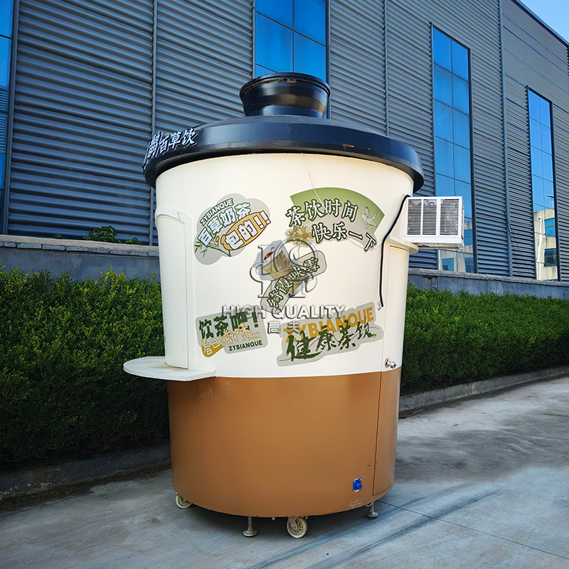 Custom BBQ Pizza Food Truck wi - огляд і ціна Hot Dog Vending Cart