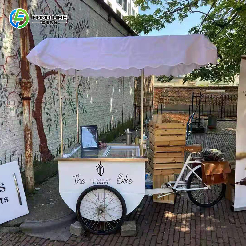 Customized Outdoor Electric Ic - огляд і ціна Hot Dog Vending Cart