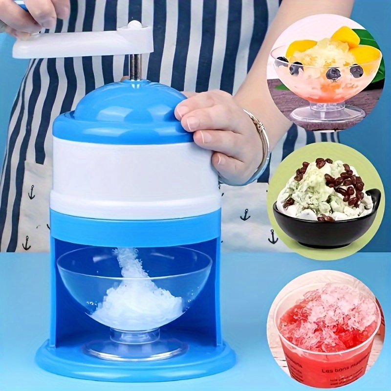 Portable Hand Crank Snow Cone  - огляд і ціна Slushie Machine Vending