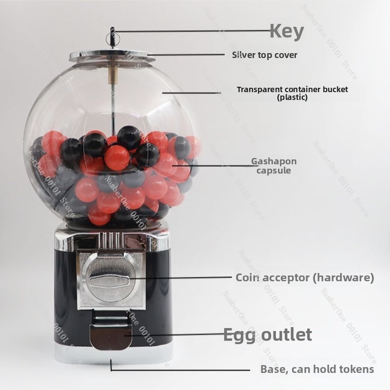 25 Inch Gacha Capsule Toy Mach - огляд і ціна Prize Capsule Toy Machine