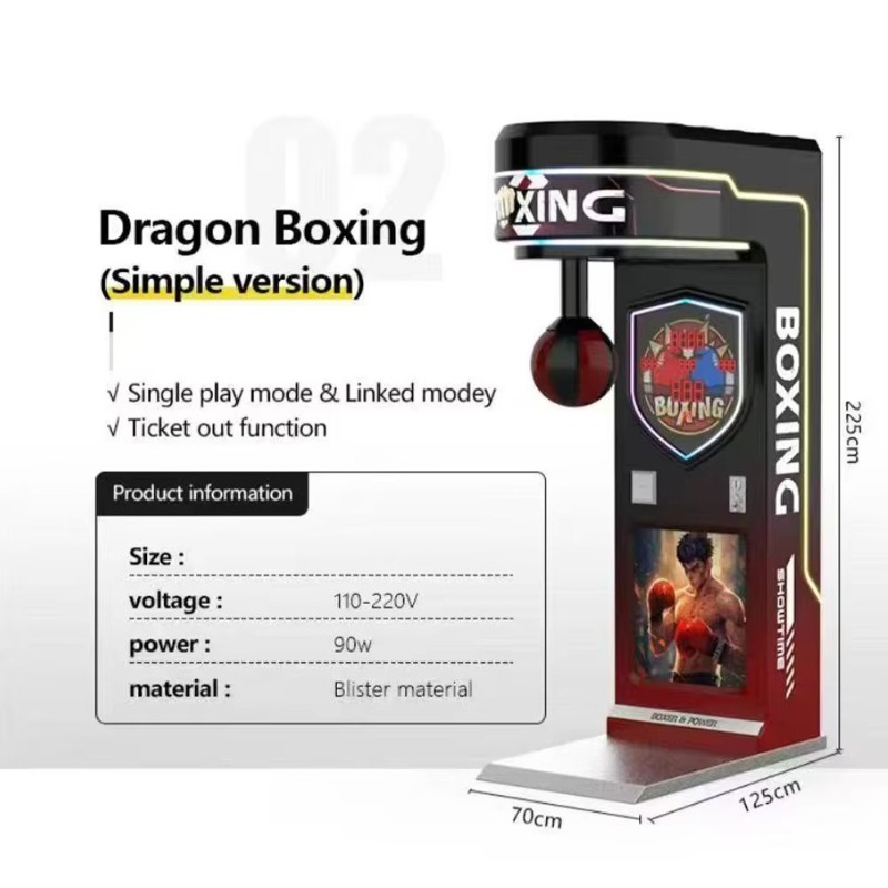 Factory Direct Sales Boxing Ma - огляд і ціна Arcade Vending & Laundry Revenue